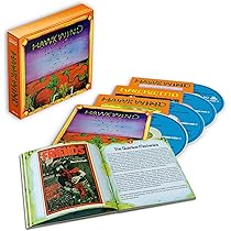 値下げ⭕️新品未開封ホークウインドホールオブザマウンテングリルデラックスBOX ホークウインド 1974年 名盤『Hall of the Mountain Grill』デラックス
